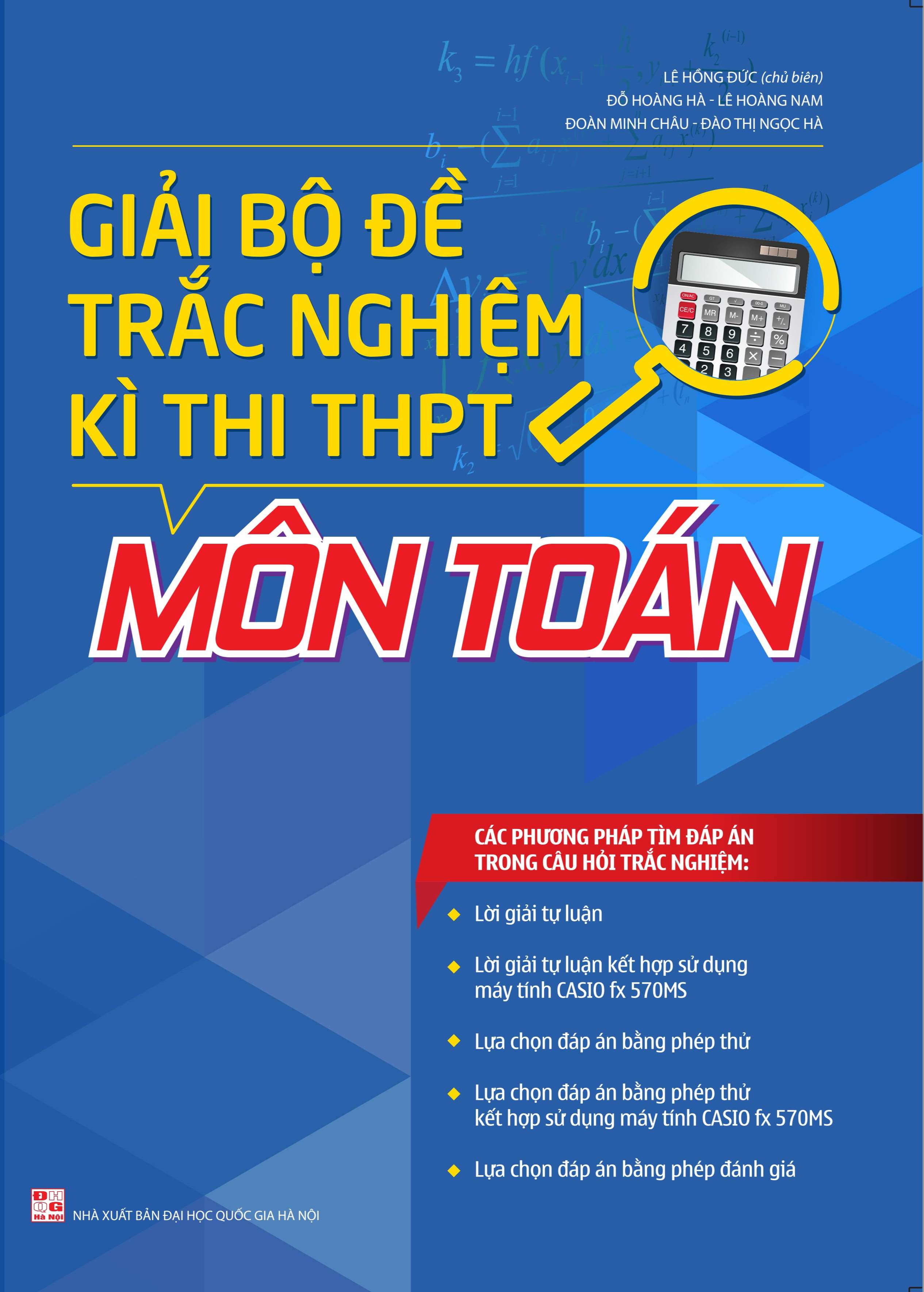 Giải bộ đề thi trắc nghiệm THPT môn Toán