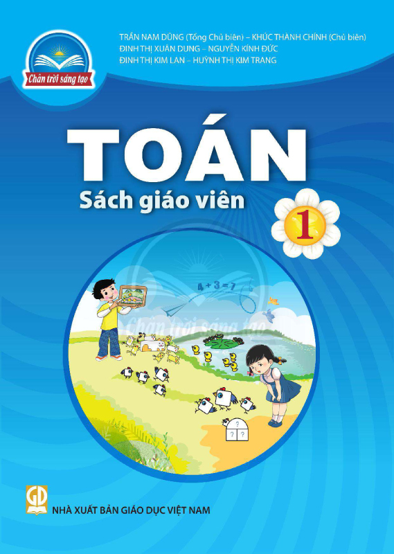 Chân Trời Sáng Tạo Toán 1 Sách Giáo Viên