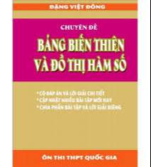 Chuyên đề Bảng biến thiên & Đồ thị Hàm số