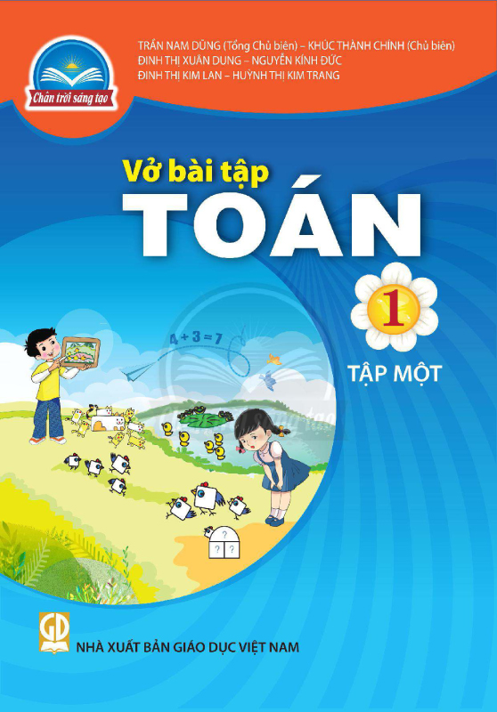 Chân Trời Sáng Tạo Vở Bài Tập Toán 1 Tập 1