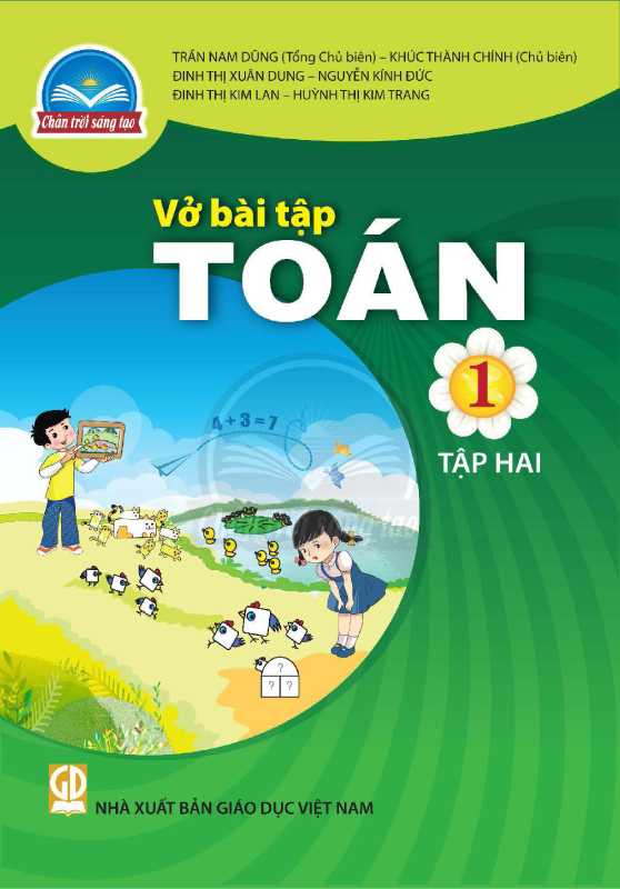 Chân Trời Sáng Tạo Vở Bài Tập Toán 1 Tập 2