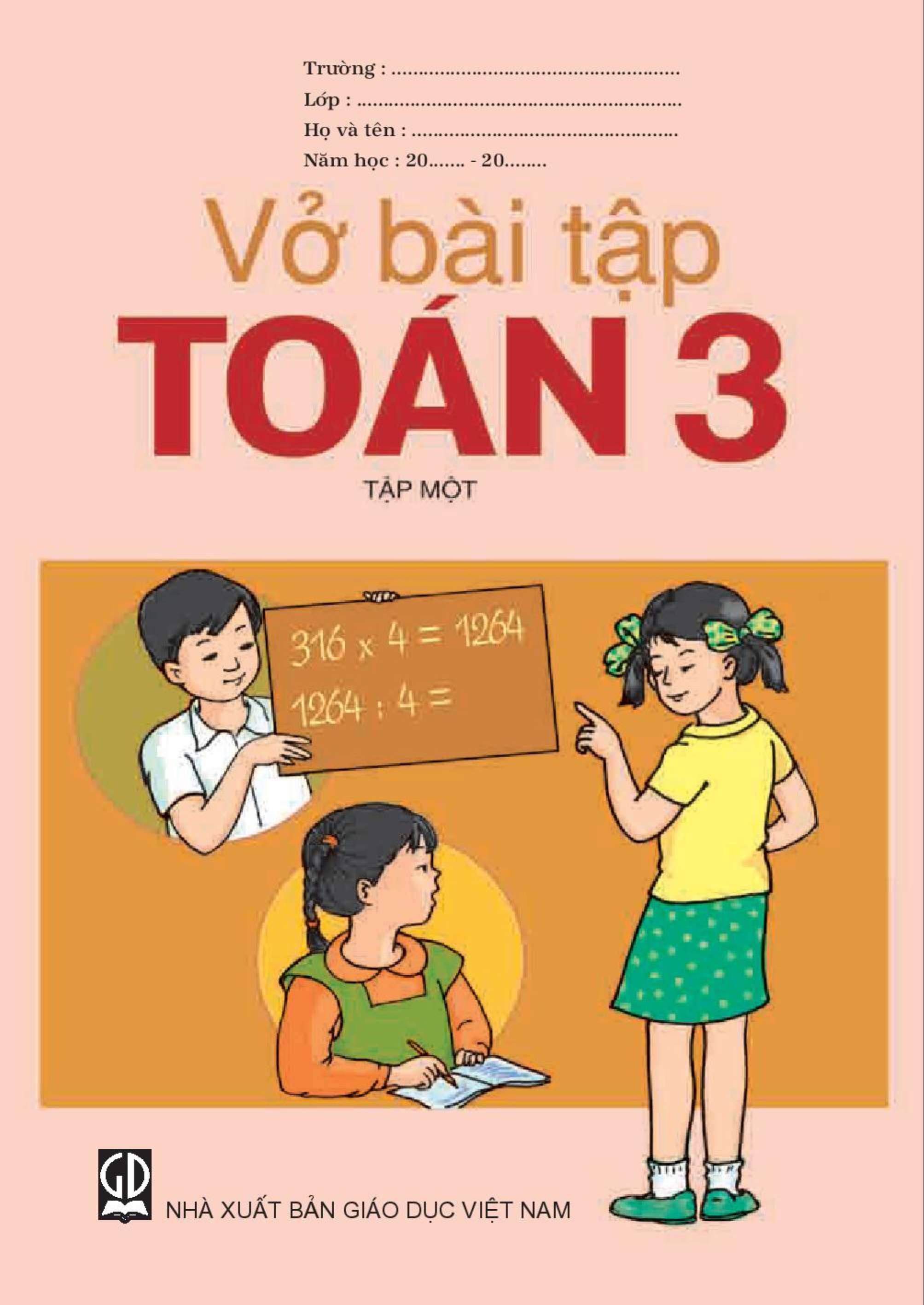 Vở bài tập Toán 3 Tập 1