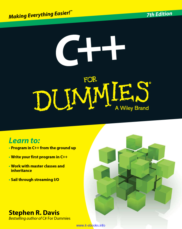 C++ For Dummies, 7th Edition_Stephen R. Davis