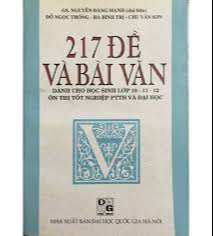 217 đề và bài văn lớp 10-11-12